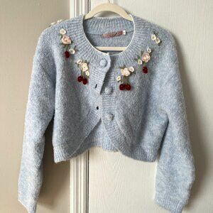 Lacemade Strawberry Cardigan